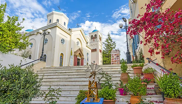 Church of Agia Paraskevi in Kos island.