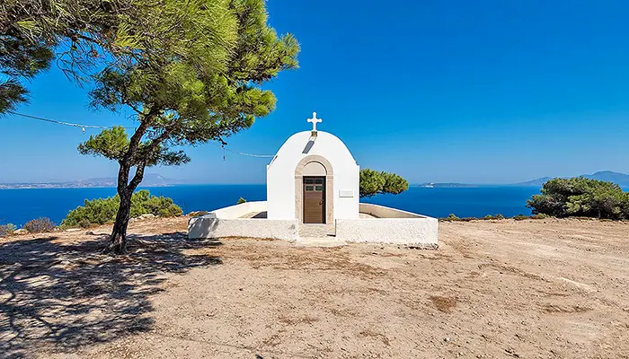 Chapel of Agios Mamas in Kos island.