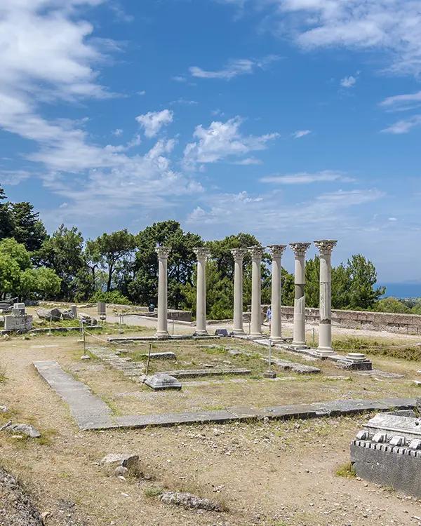 Asklepieion in Kos island.