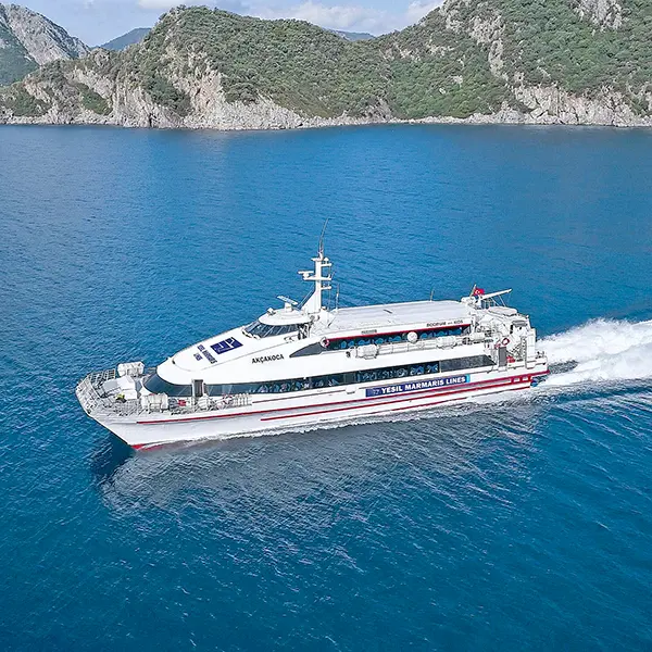 Bodrum Kos Ferry Operator Yesil Marmaris Lines.