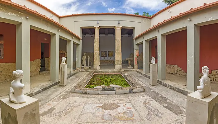 Casa Romana in Kos island.