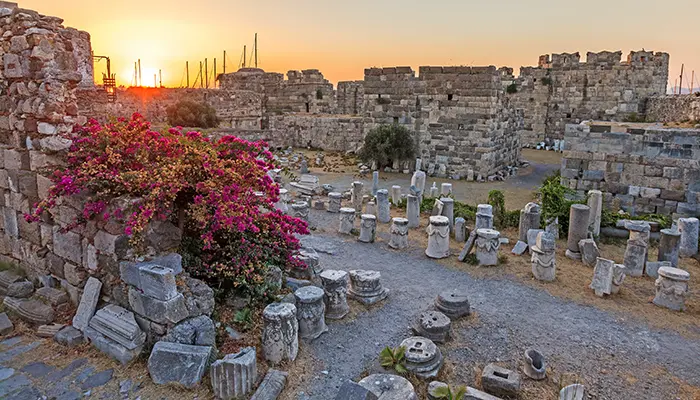 ANerantzia Castle of Kos island.