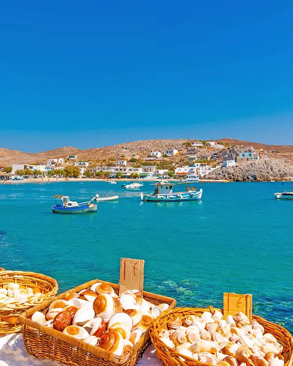 Take a Boat Trip to Nearby Islands in Kos island.