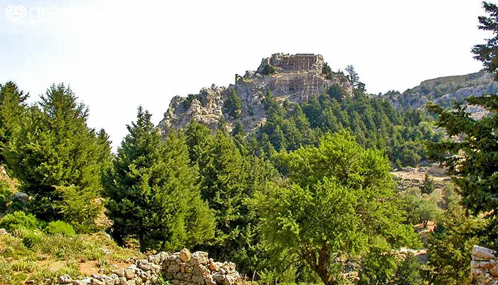 Byzantine Castle of Pyli in Kos.