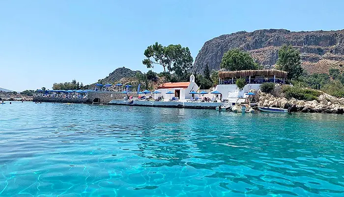 Islet of Agios Georgios in Kastellorizo island.