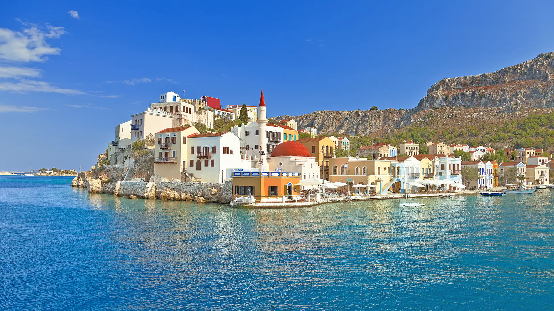 Ferry to Kastellorizo from Kas.