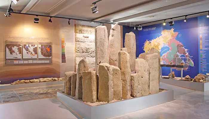 Fossil Museum in Lesvos island.