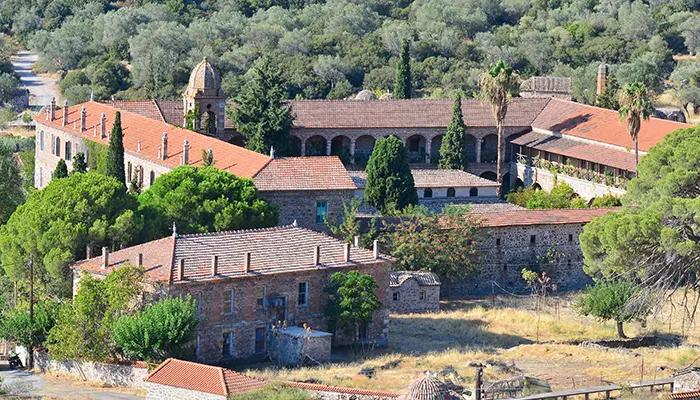 Monastery of Limonas in Lesvos island.