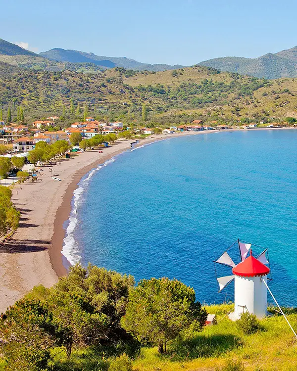 Lesvos Quick Beach & Village Tour.