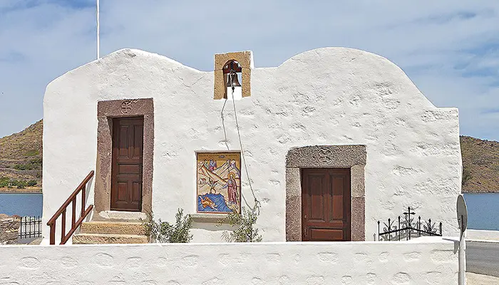 Church of Saint John in Patmos island.