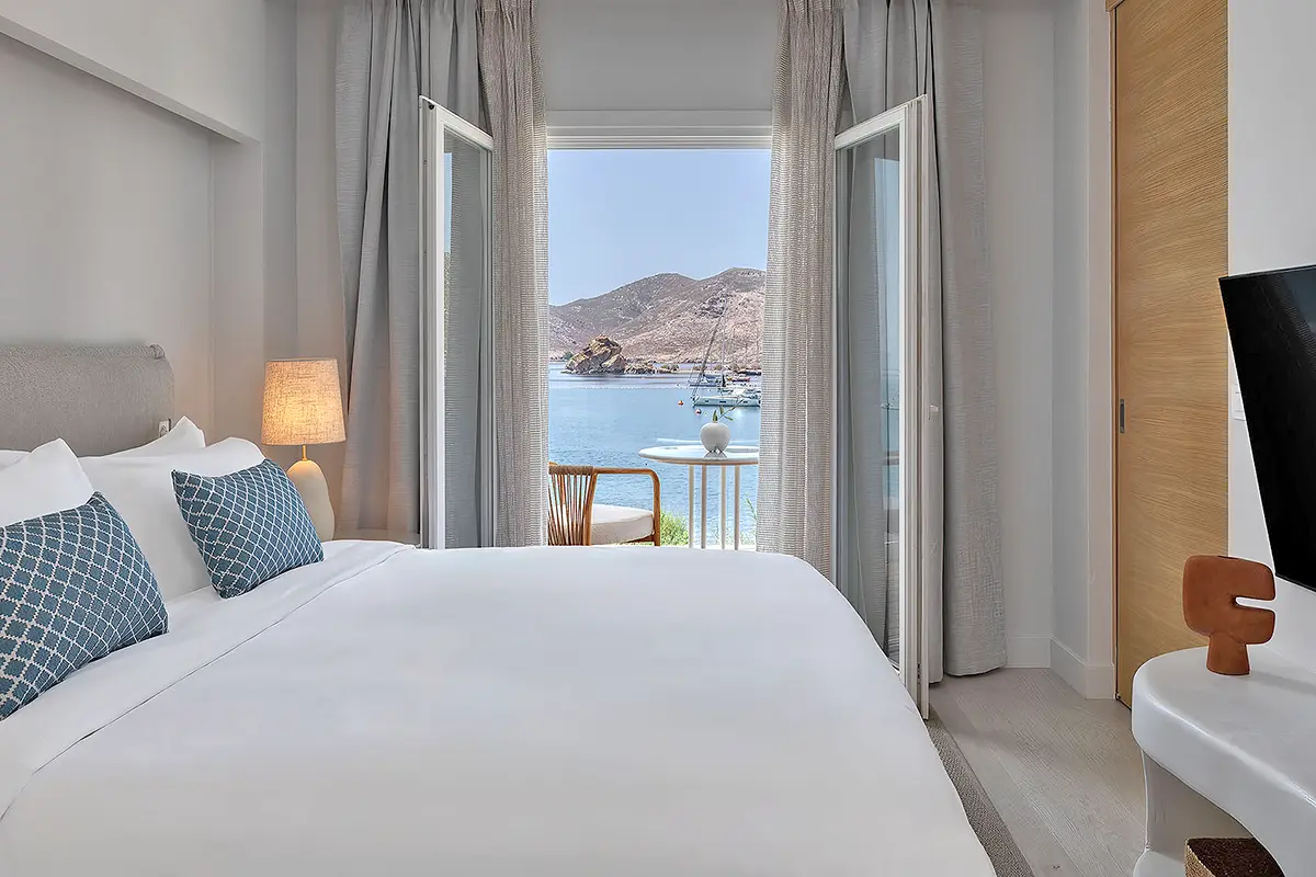 Patmos accommodation for religious groups.