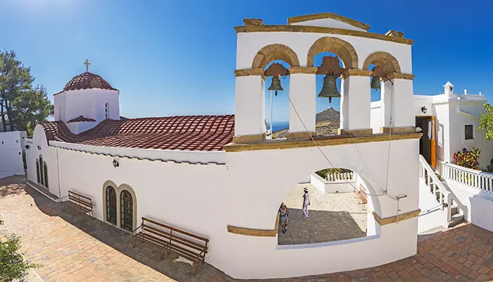 Church of Panagia Diasozousa in Patmos island.