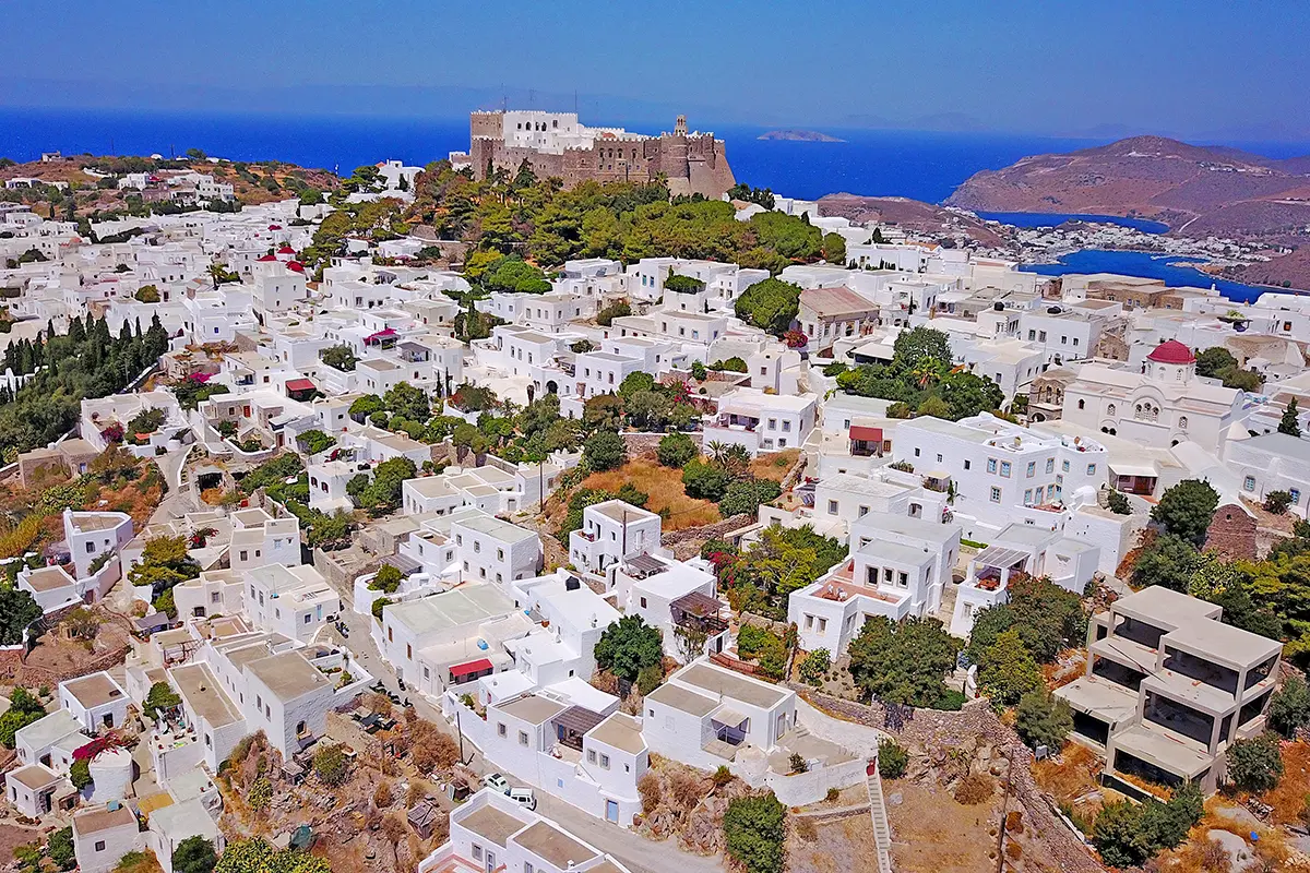 Patmos island pictures.