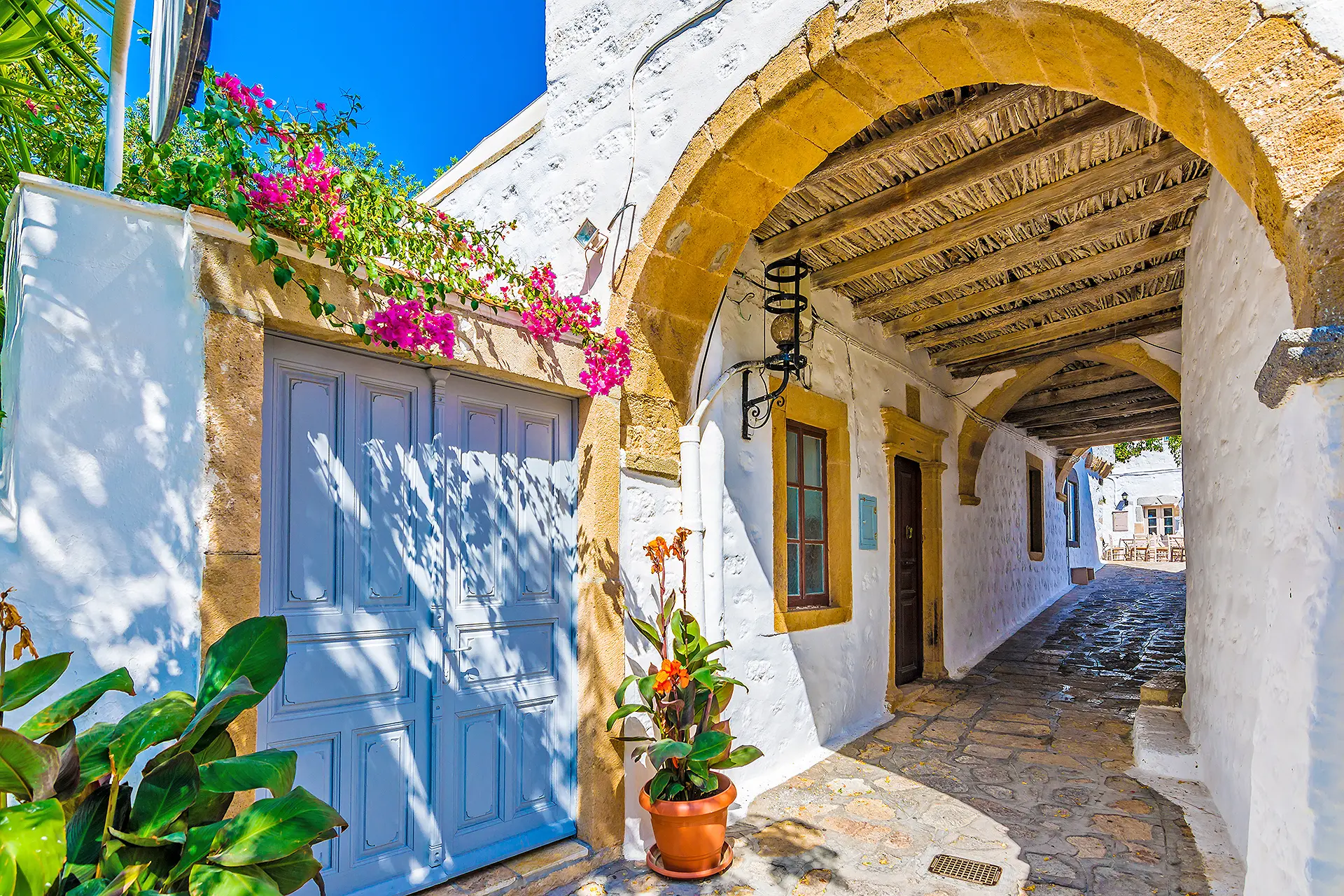 Highlights of Patmos — top attractions and must-see destinations on Patmos island, Greece.