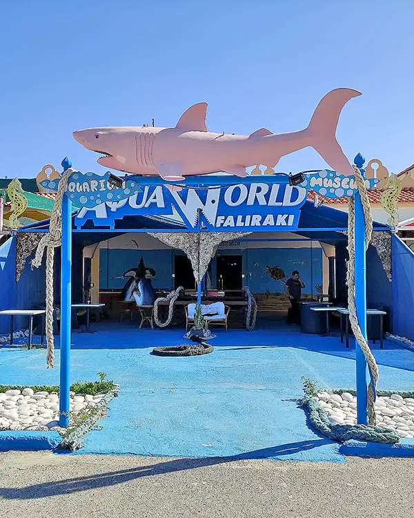 AquaWorld in Rhodes island.