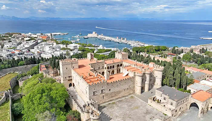 Visit the Palace of the Grand Master in Rhodes island.