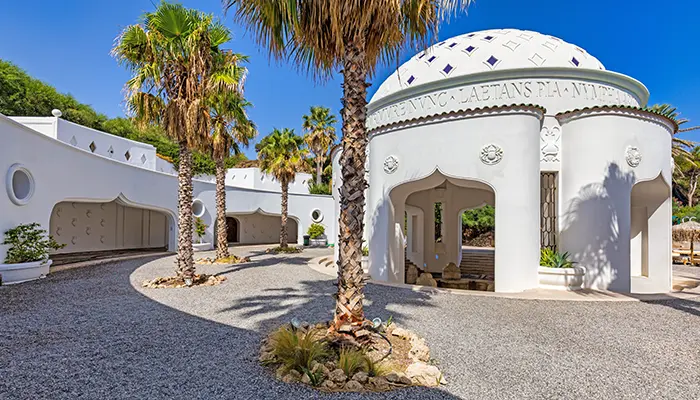 Springs of Kallithea in Rhodes island.