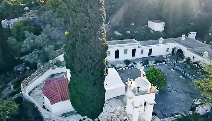 Kamiri Monastery in Rhodes island.