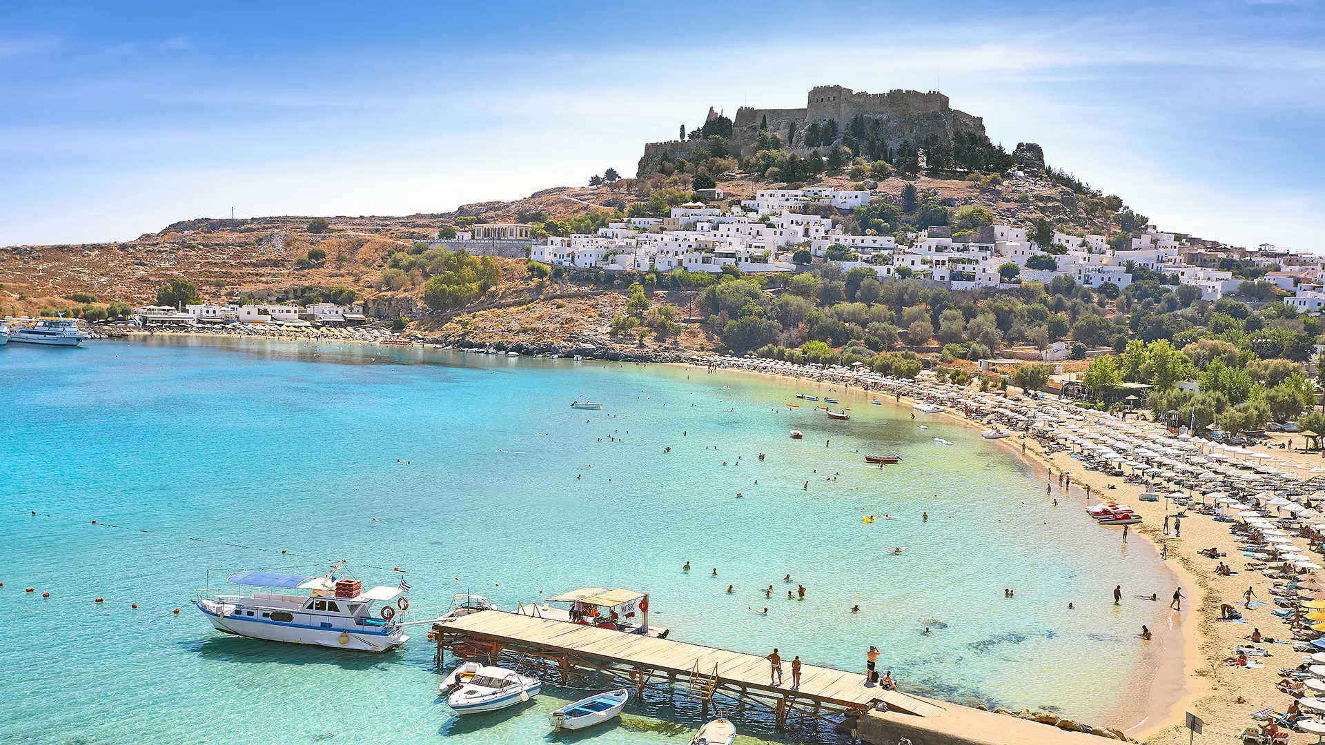 Ferry to Rhodes from Marmaris.