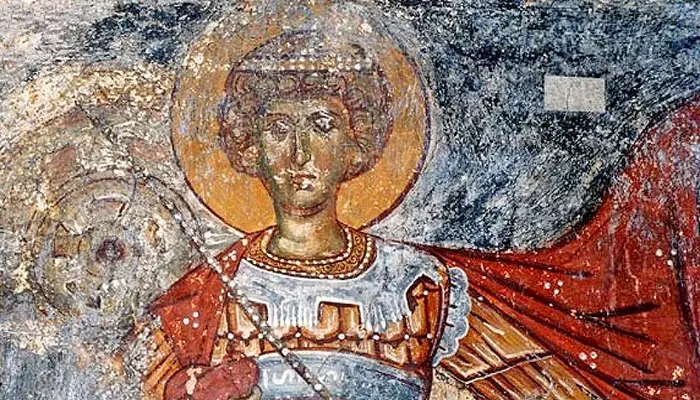 Church of Panagia Katholiki in Afandou in Rhodes island.