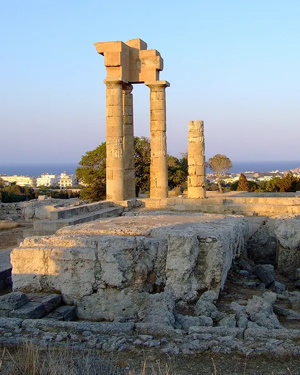 Explore the Acropolis of Rhodes in Rhodes island.