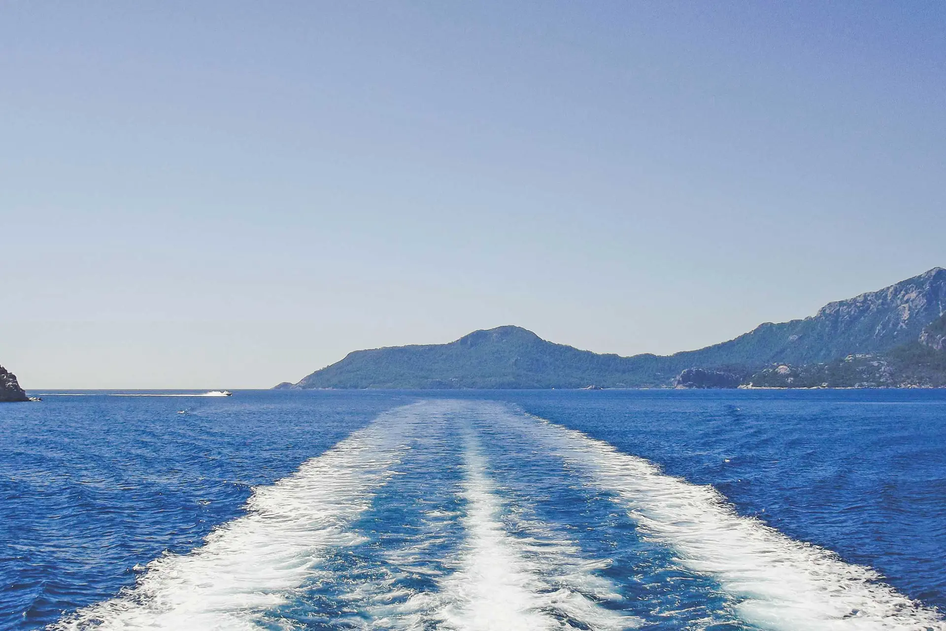 Ferry to Rhodes — daily ferry crossings from Marmaris to Rhodes island across the Aegean Sea.