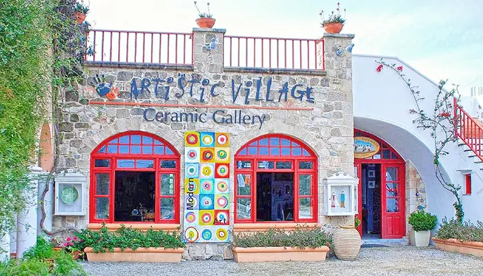 Artistic Village Contemporary Art Museum in Rhodes island.