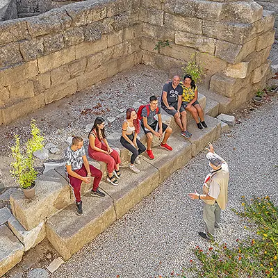 Path of Gods in Rhodes island.