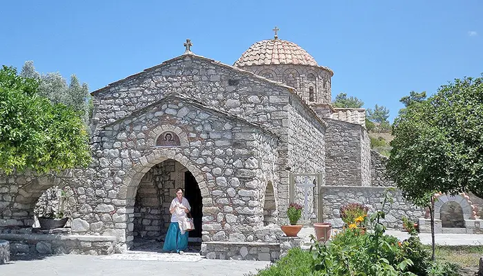 Thari Monastery in Rhodes island.