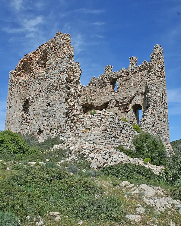 Tower of Dotia in Chios island.