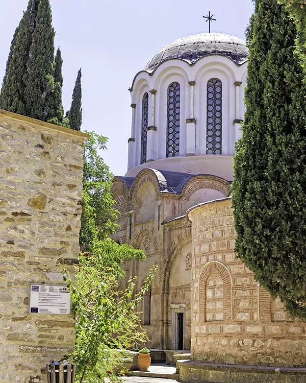 Visit Nea Moni Monastery in Chios island.