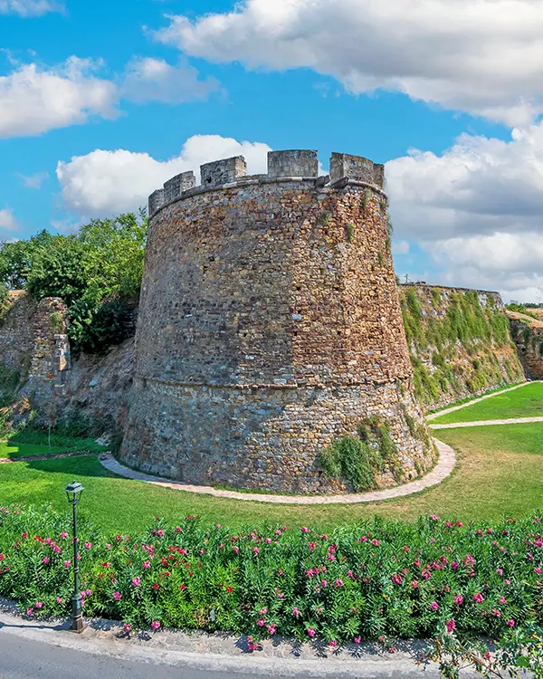 Medieval Castle in Chios island.