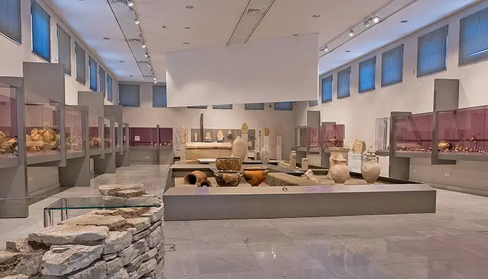 Archaeological Museum of Pythagorion in Samos island.