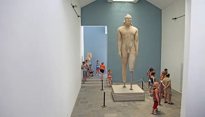 Archaeological Museum of Vathy in Samos island.