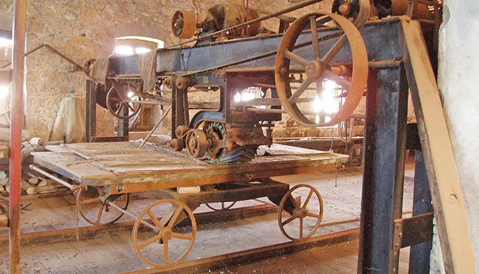 Museum of Tanning in Samos island.