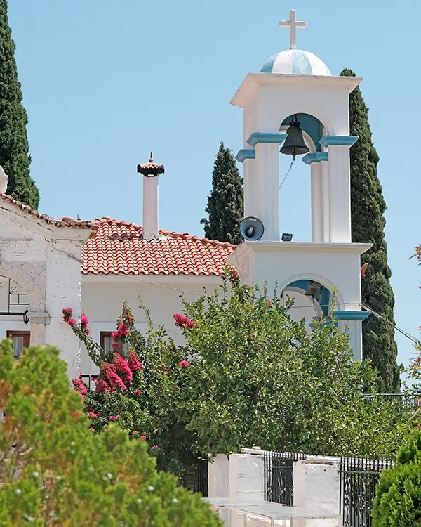 Visit Monastery of Panagia Spiliani in Samos island.