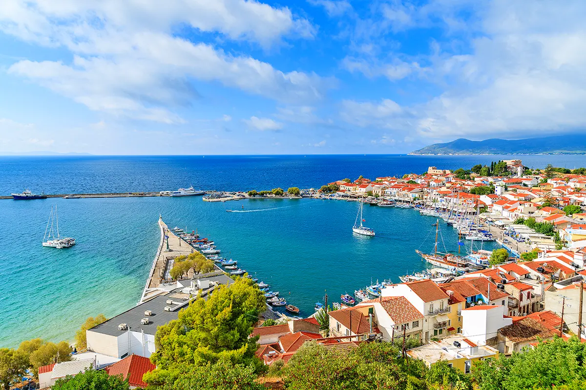 Pictures of Samos island, Greece.