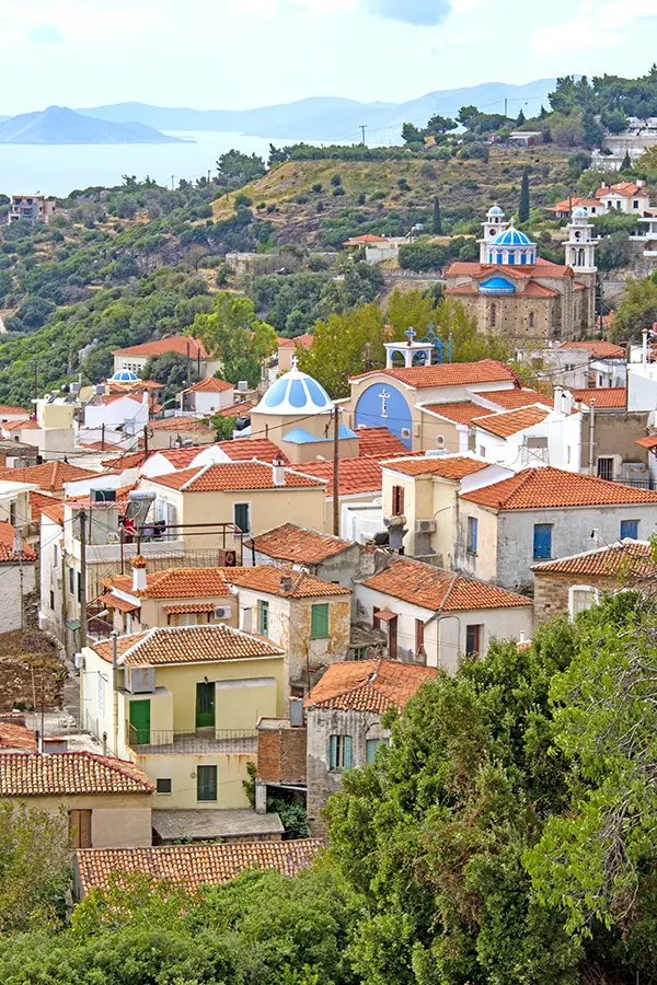 Highlights of Samos island.